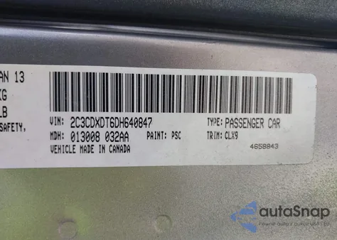 2012 Dodge Charger Se from USA, damaged, VIN 2C3CDXBG2CH185354